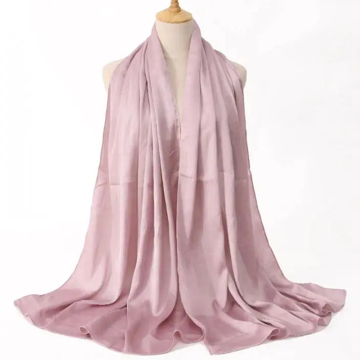 Cross-border Arrival Malaysia Natural Wrinkle All-match Scarf