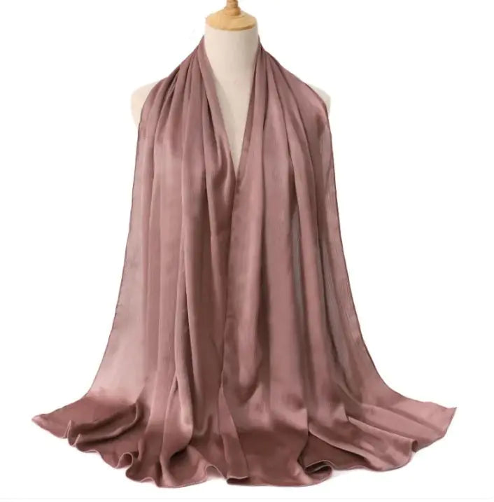 Cross-border Arrival Malaysia Natural Wrinkle All-match Scarf