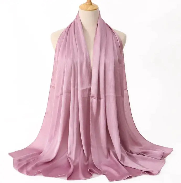Cross-border Arrival Malaysia Natural Wrinkle All-match Scarf