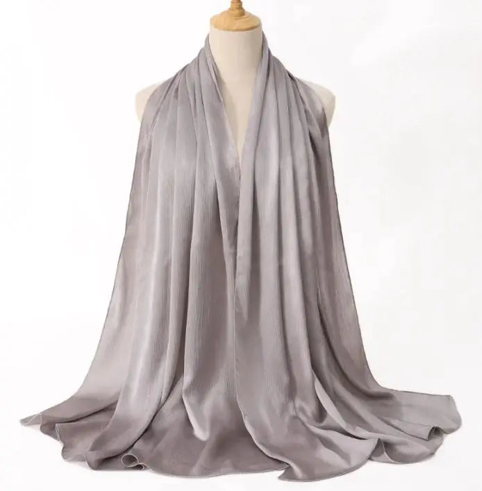 Cross-border Arrival Malaysia Natural Wrinkle All-match Scarf